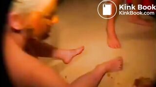 Filthy Scat Slut Bea Sucks Two Shitty Cocks, ScatKings.com Scat Porn 6 ScatKings.com Scat Porn