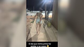 Latin girl shit her pants while fart, ScatKings.com Scat Porn 8 ScatKings.com Scat Porn