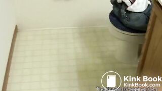 pretty brunette poops over the edge of her bathtub, ScatKings.com Scat Porn 2 ScatKings.com Scat Porn
